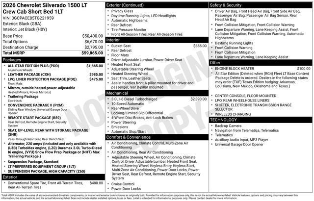 2026 Chevrolet Silverado 1500 LT