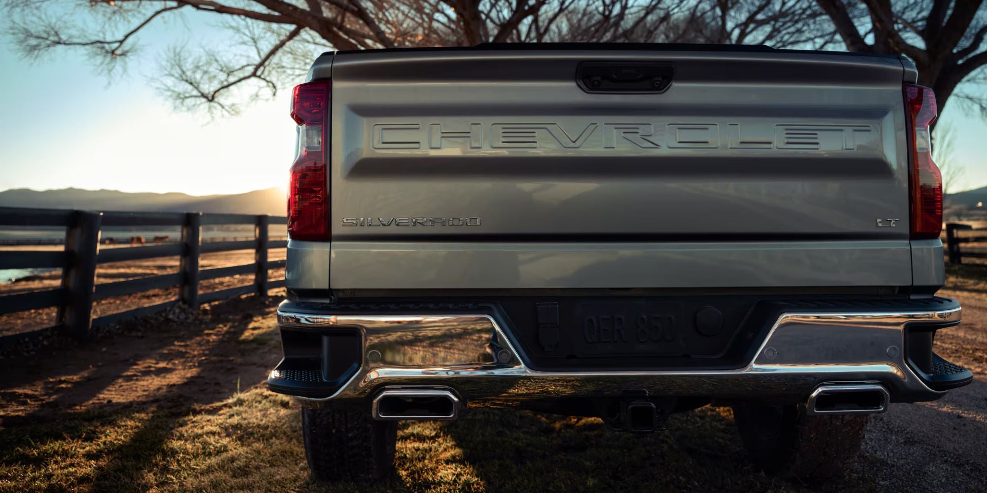 The tailgate of the 2025 Chevrolet Silverado 1500 in Dayton Beach, FL